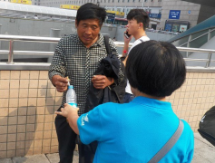 打造无烟北京,丰台分队志愿者们在行动