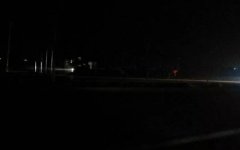 陕西省榆林市:神木大保当夜晚“百顿王”公路肆意流窜