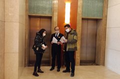 达川区严把公共电梯疫情防控关