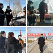 扎兰屯市卧牛河镇第一书记守前线战疫情