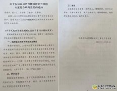 对大连市樱桃树死亡事件工作专班、研判意见造假、错判的分析